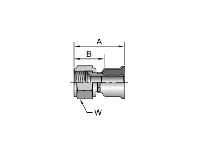 Parker膠管派克膠管接頭26系列10826SAE 45?錐內(nèi)螺紋 直接頭、parker球閥、PARKER卡套接頭